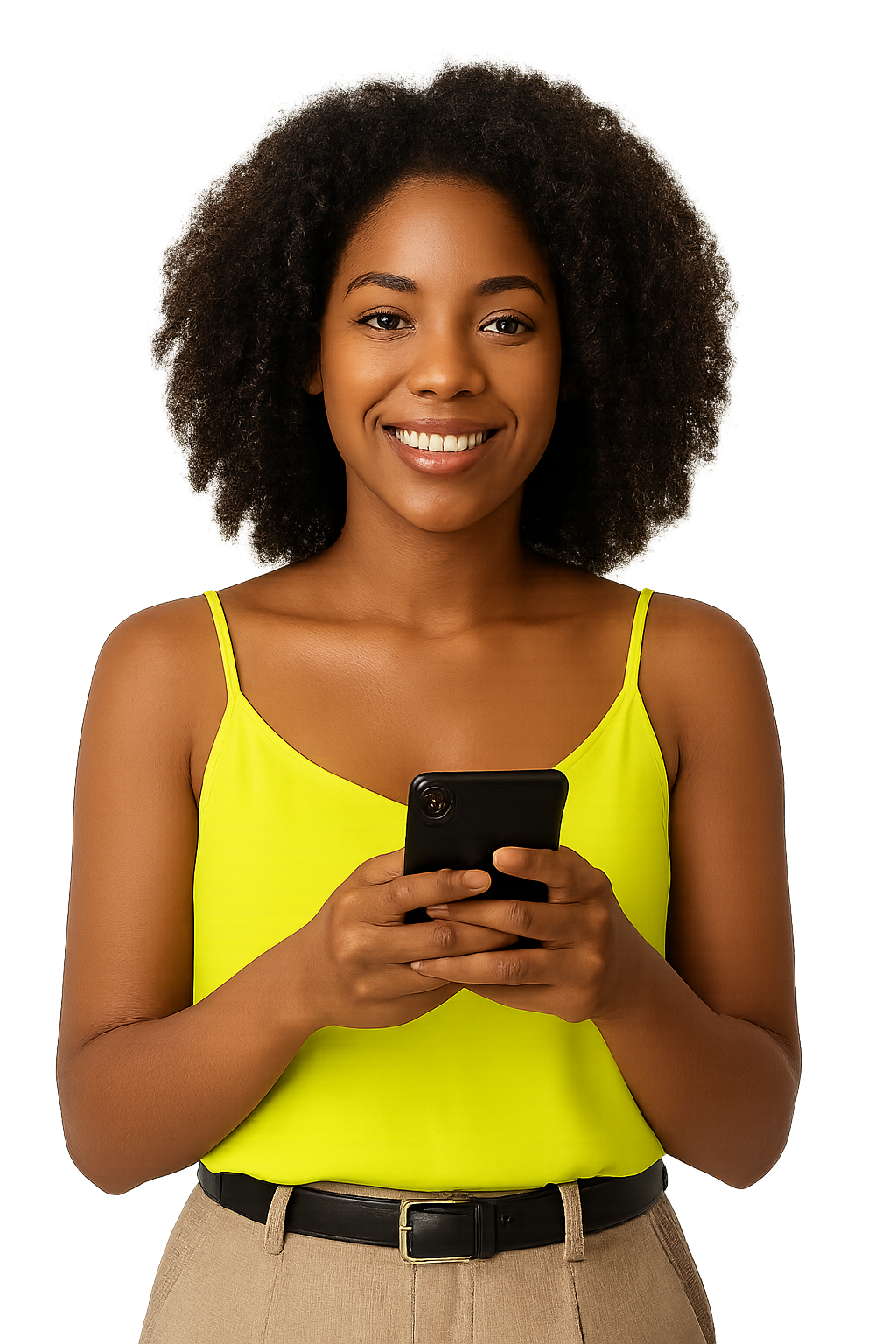 african woman lime